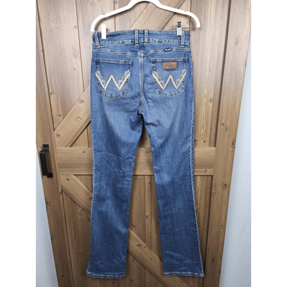 Wrangler Ultimate Riding Jeans‎ Womens 8x34 Y2K Western Bootcut Flare Y2K